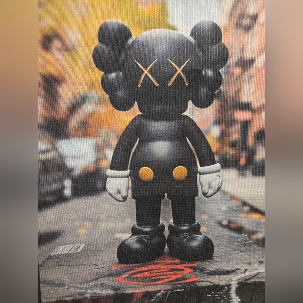 Kaws Street-themed Rug - Picture 2 of 8